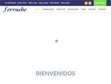 Tablet Screenshot of camisasferruche.com.mx